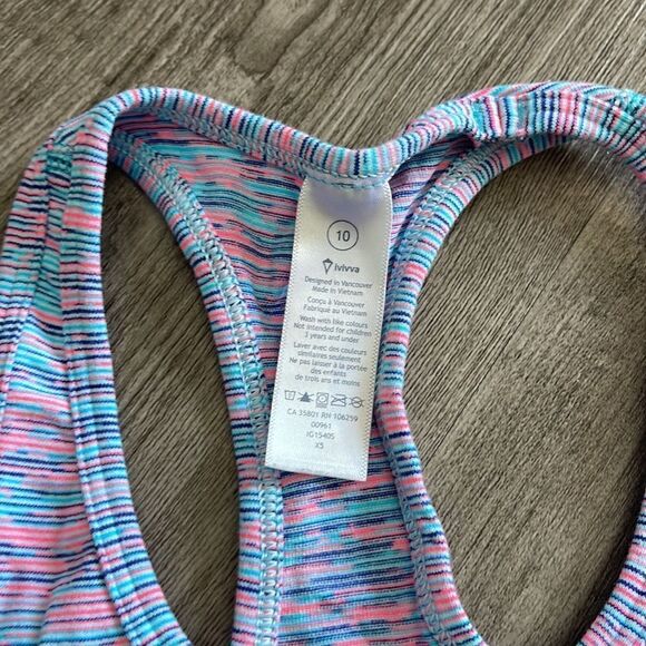 Ivivva Size 10 Tank Top - Picture 2 of 3